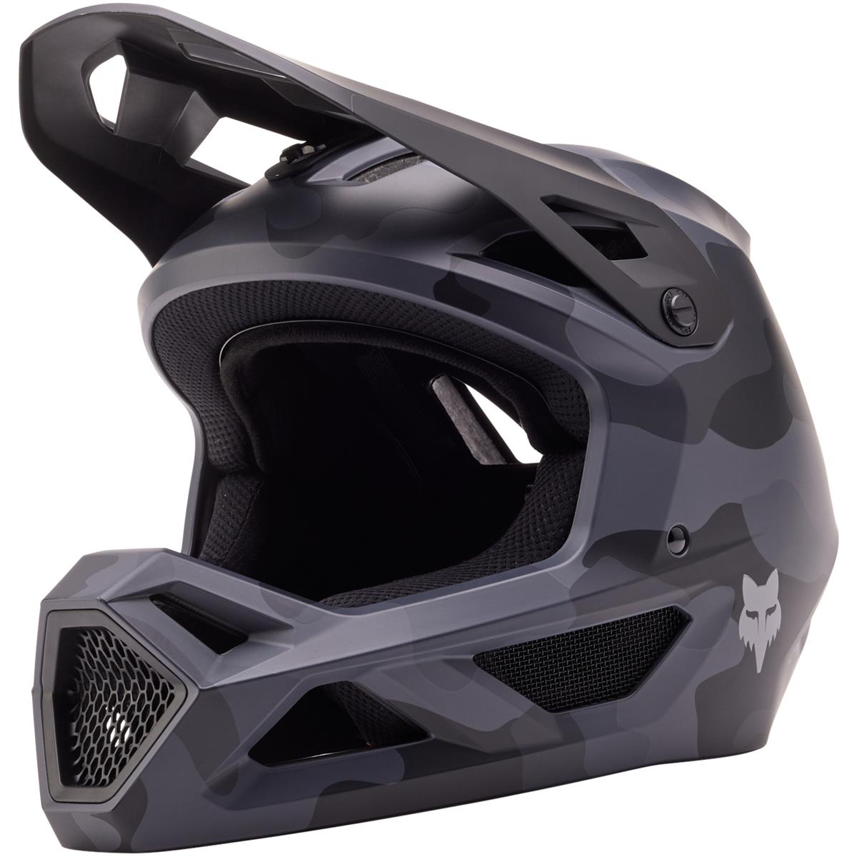 Fox Downhill MTB Helmet Rampage Camo - Black