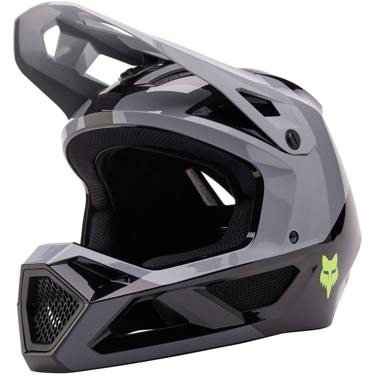 Fox Downhill MTB Helmet Rampage Barge - Cloud Gray