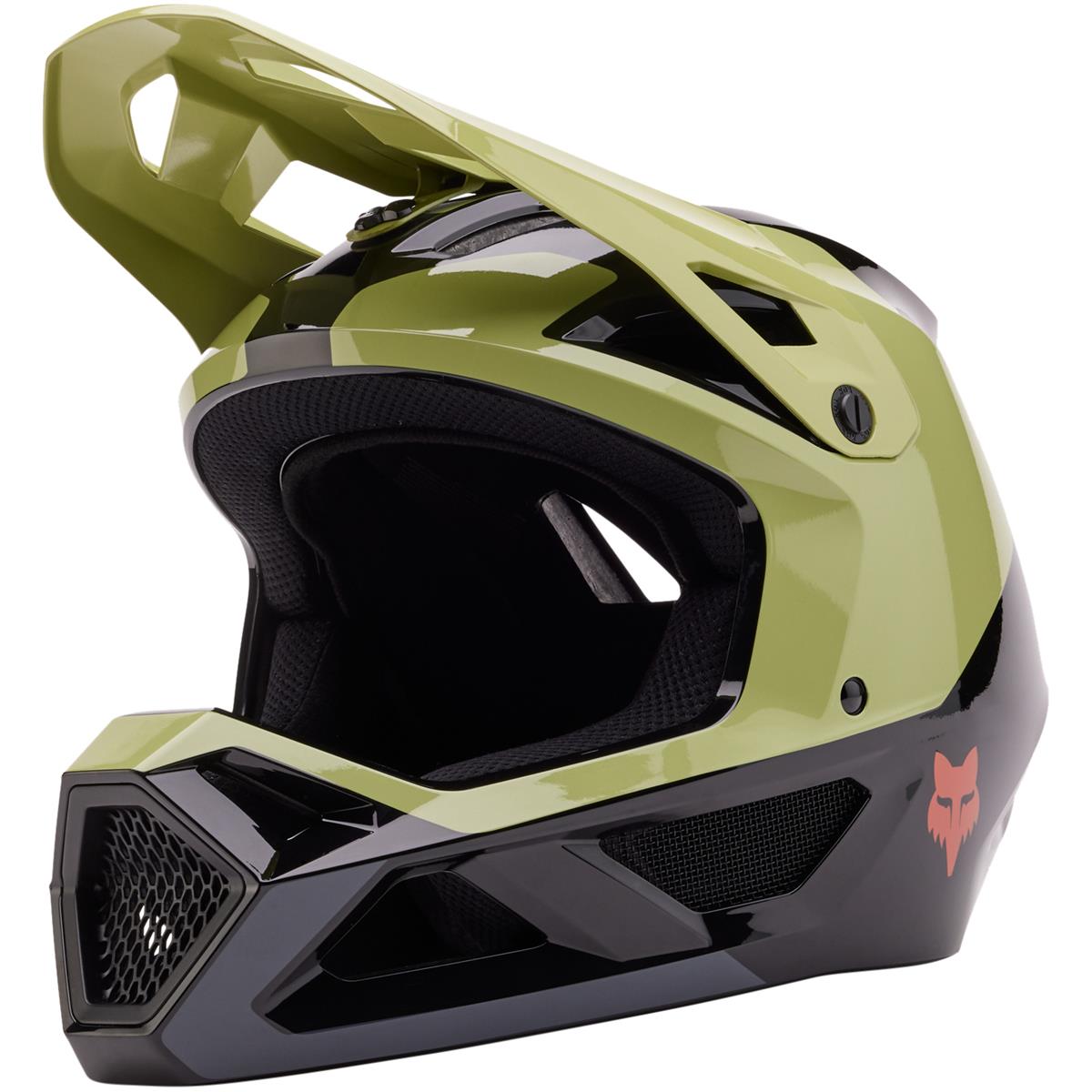 Fox Downhill MTB Helmet Rampage Barge - Pale Green