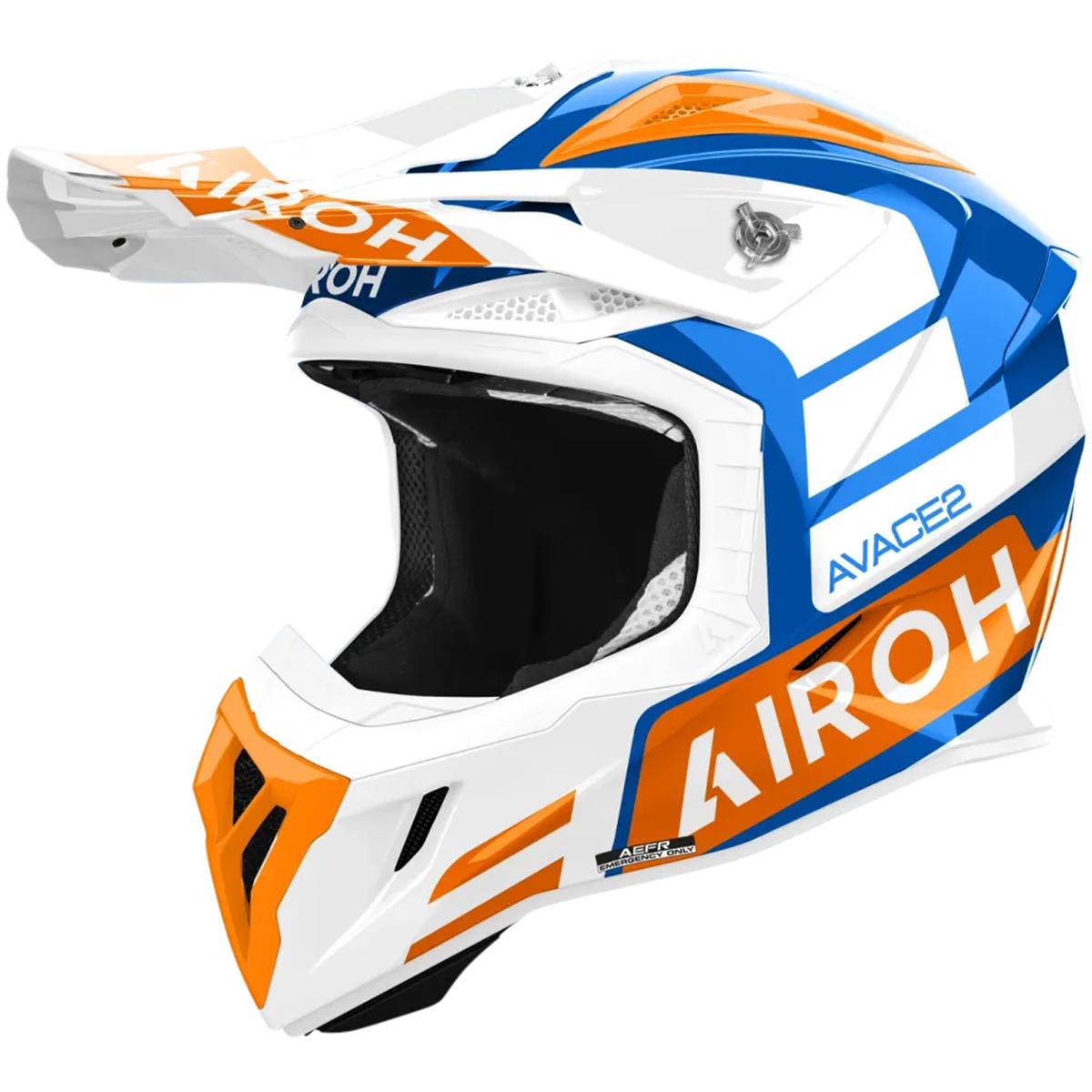 Airoh Motocross-Helm Aviator Ace 2 Sake - Orange Gloss