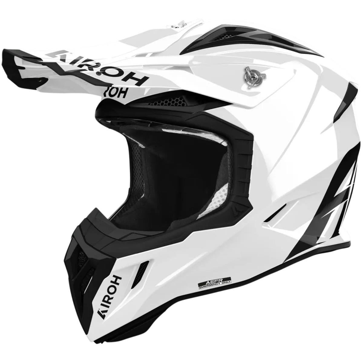 Airoh Motocross-Helm Aviator Ace 2 Weiß Gloss