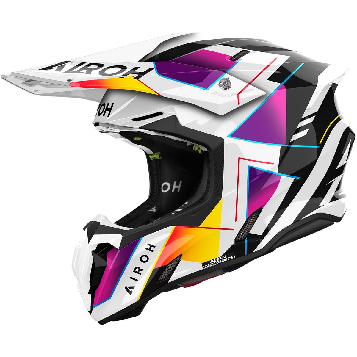 Airoh Motocross-Helm Twist 3 Rainbow Gloss