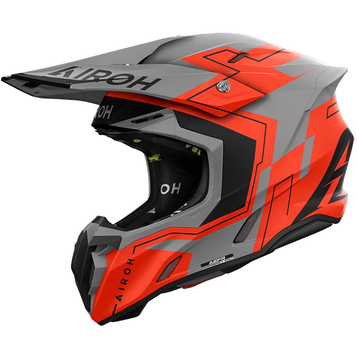 Airoh Motocross-Helm Twist 3 Dizzy - Orange Fluo Matt