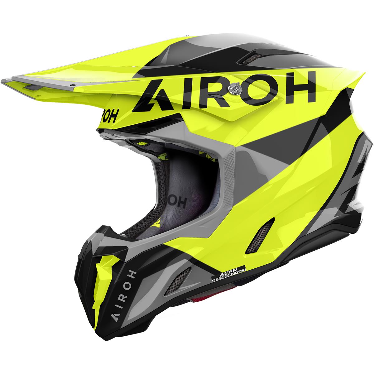 Airoh Motocross-Helm Twist 3 King - Gelb Gloss