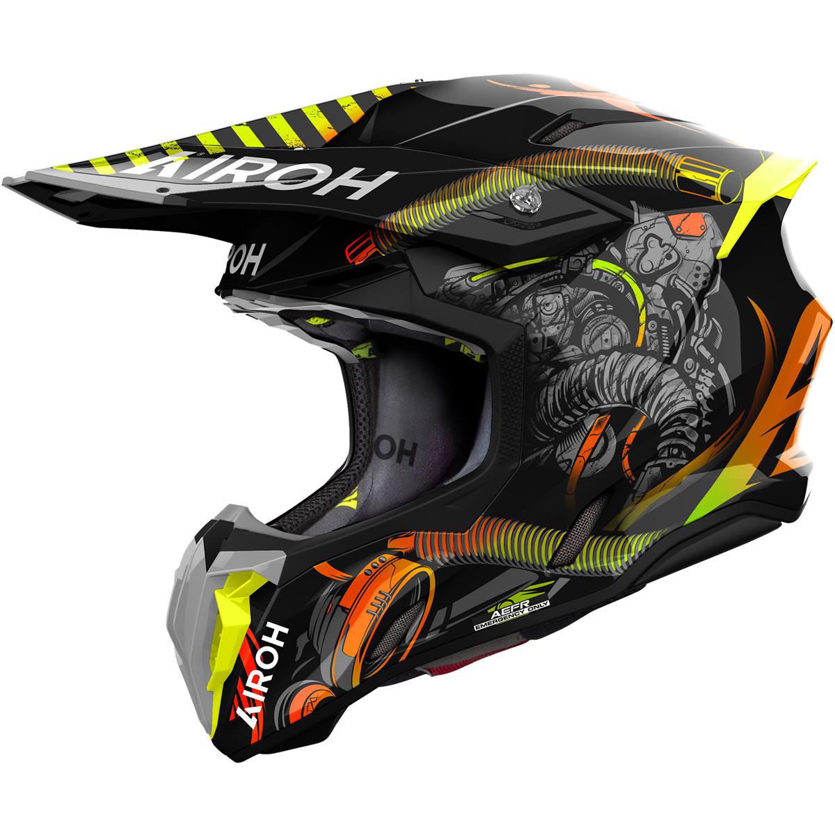 Airoh Motocross-Helm Twist 3 Toxic