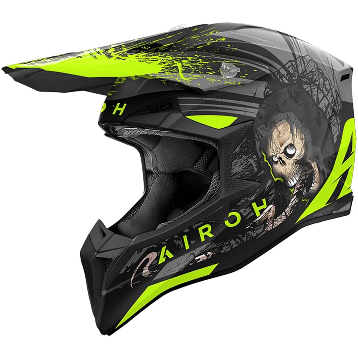 Airoh Motocross-Helm Wraap Darkness
