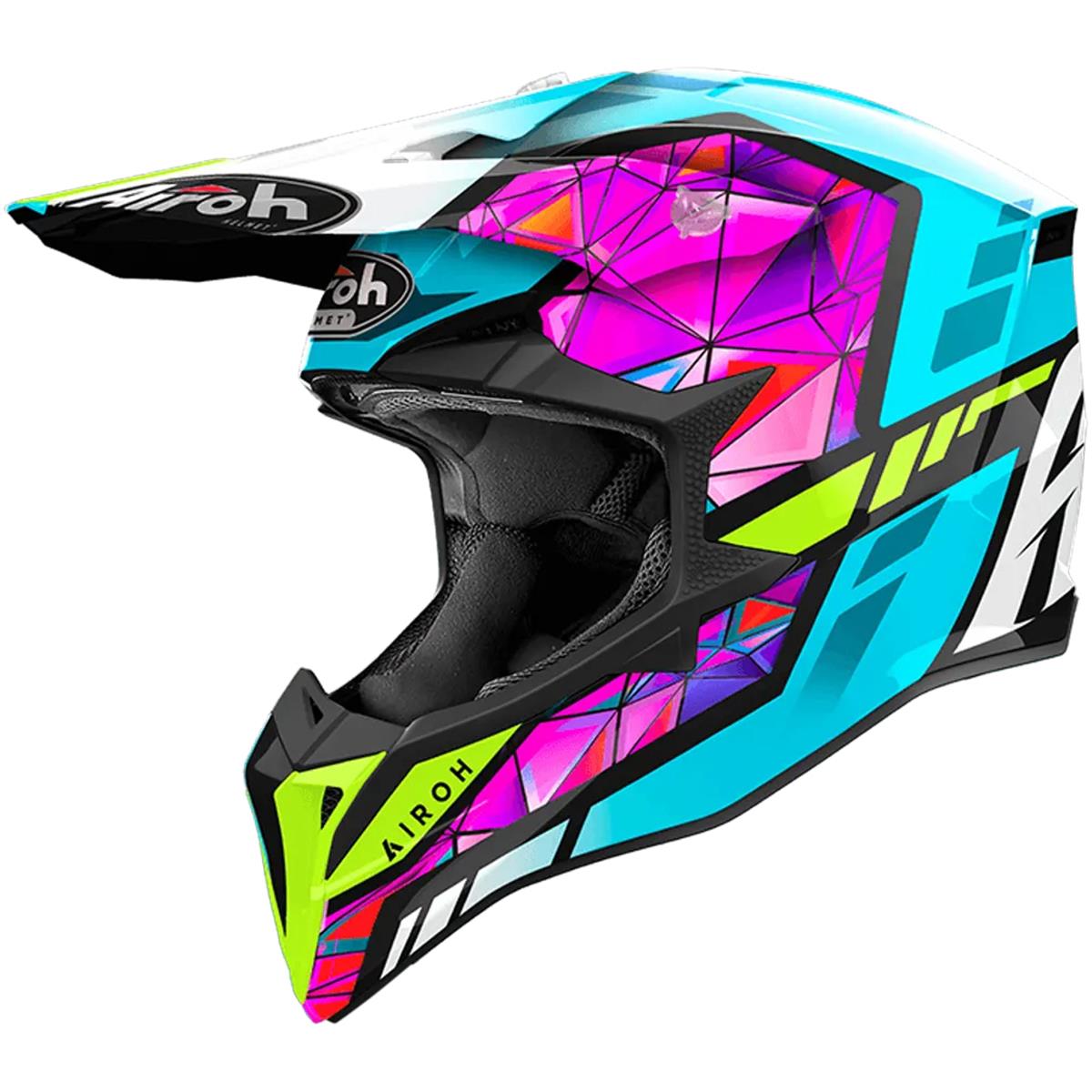 Airoh Motocross-Helm Wraap Diamond Gloss
