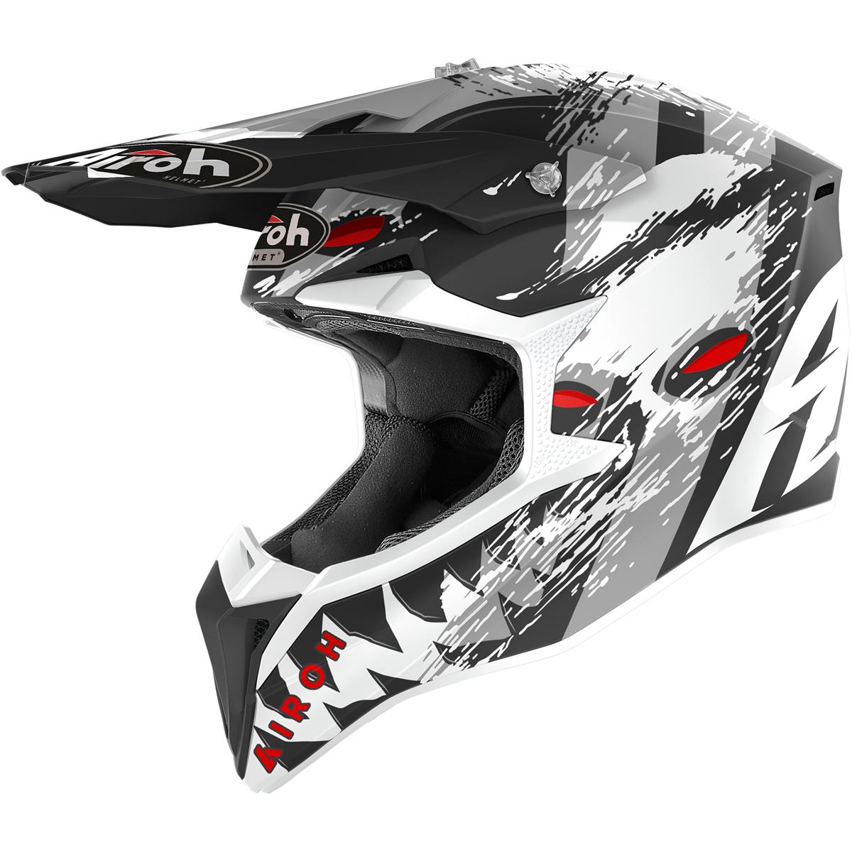 Airoh Motocross-Helm Wraap Demon Matt