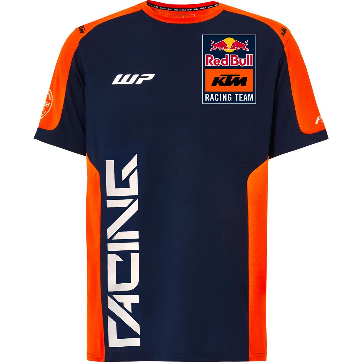 Red Bull T-Shirt KTM Official Teamline Replica - Navy/Arancione