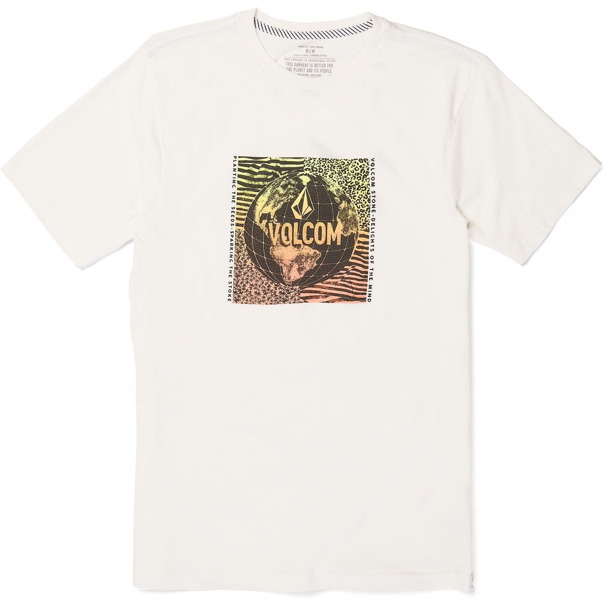 Volcom T-Shirt Earth Trippin Off White
