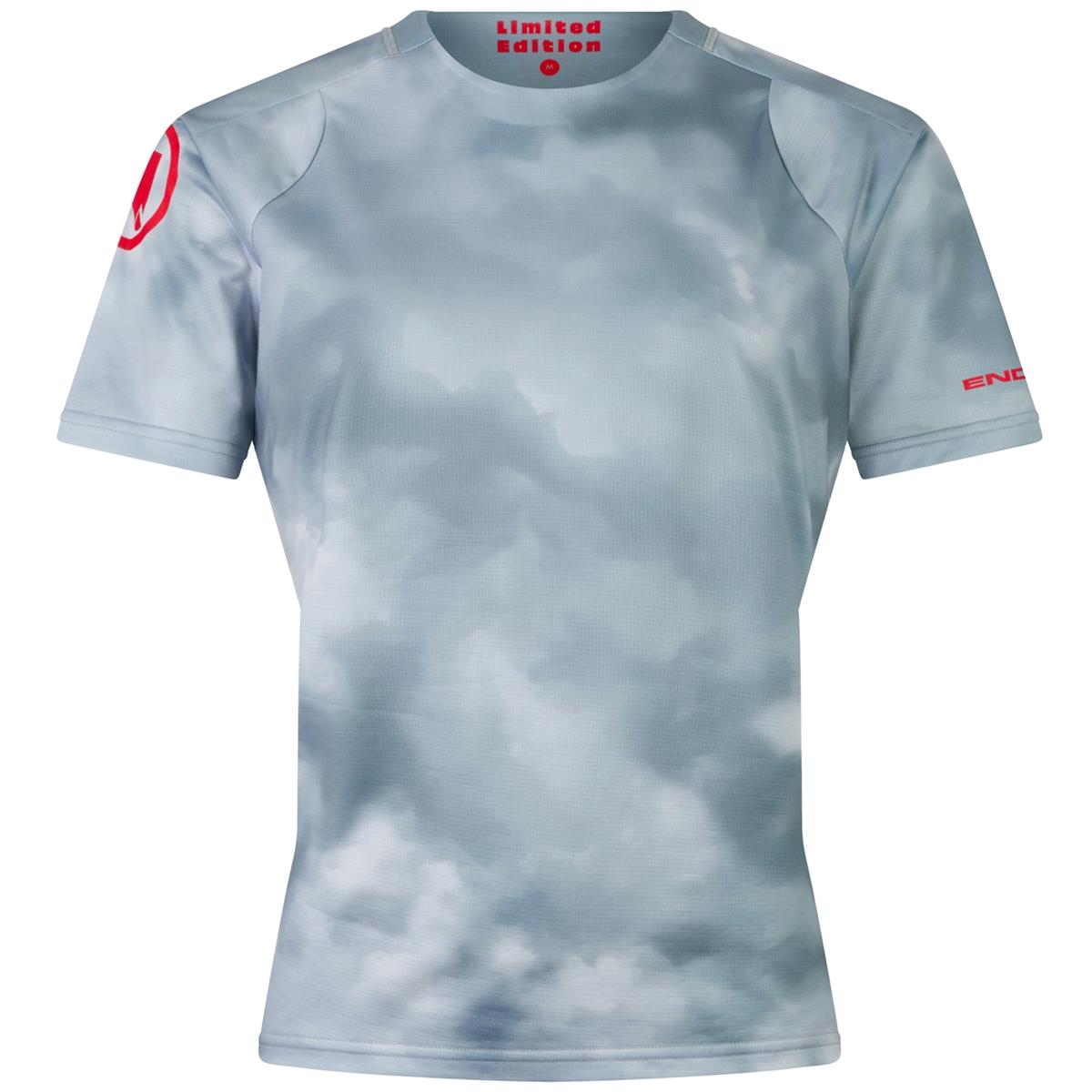 Endura Girls MTB Jersey Short Sleeve Cloud Dreich Gray