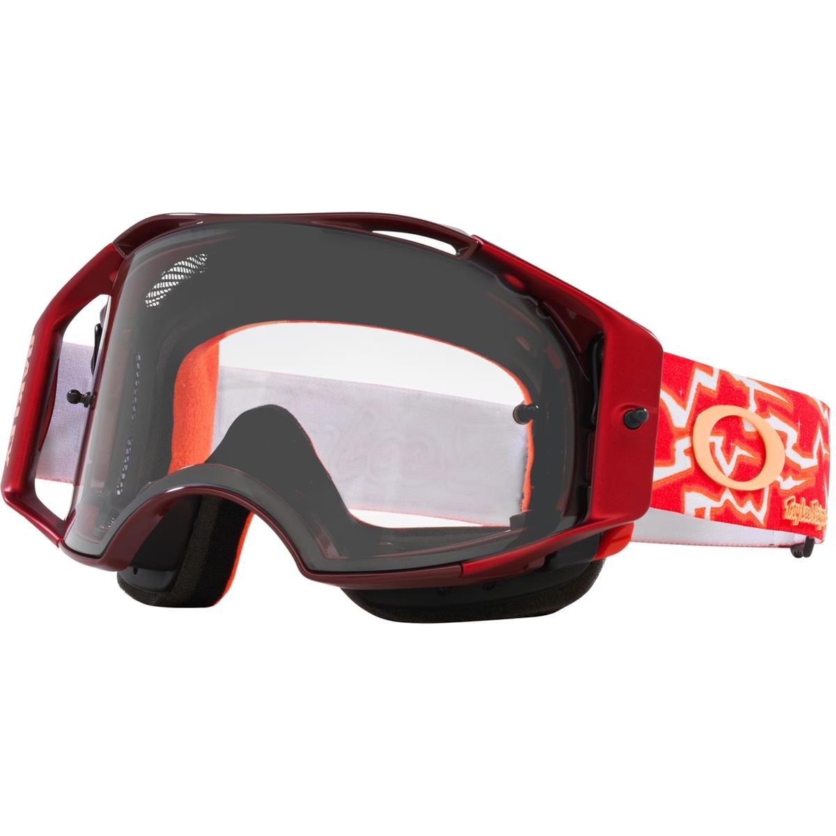 Oakley Goggle Airbrake MTB TLD Red Lightning - Clear