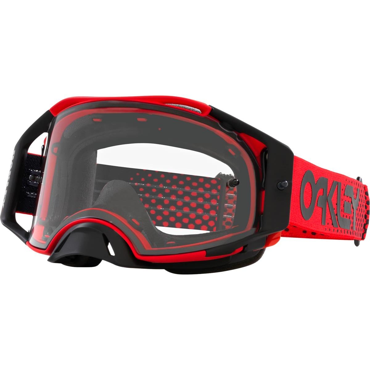 Oakley Goggle Airbrake MX Moto Red - Clear