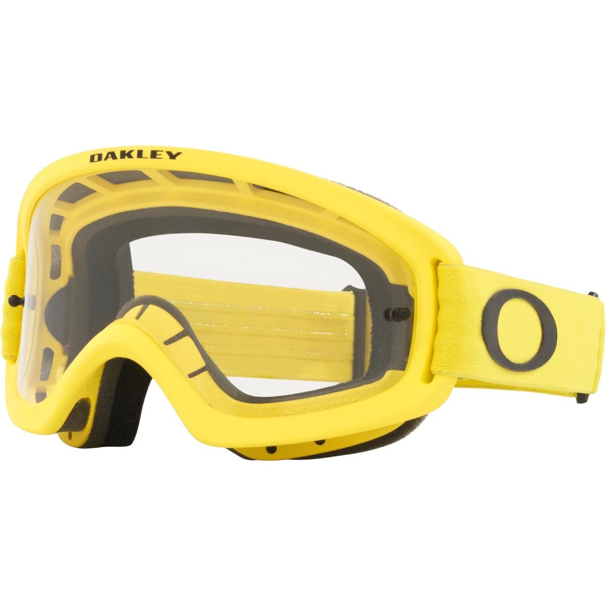 Oakley Bimbo Maschera O Frame 2.0 Pro XS MX Moto Yellow - Clear