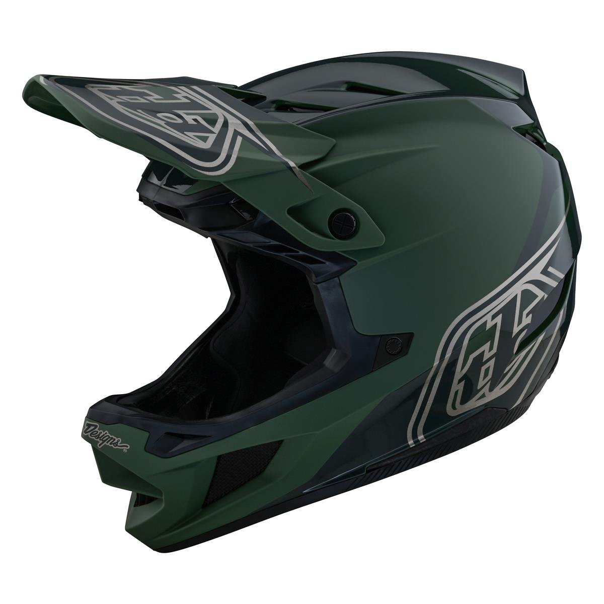 Troy Lee Designs Downhill MTB-Helm D4 Polyacrylite MIPS Shadow Olive