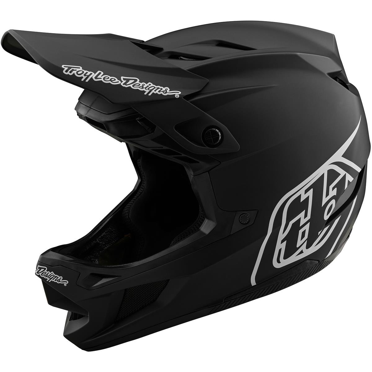 Troy Lee Designs Downhill MTB Helmet D4 Polyacrylite MIPS Stealth Black