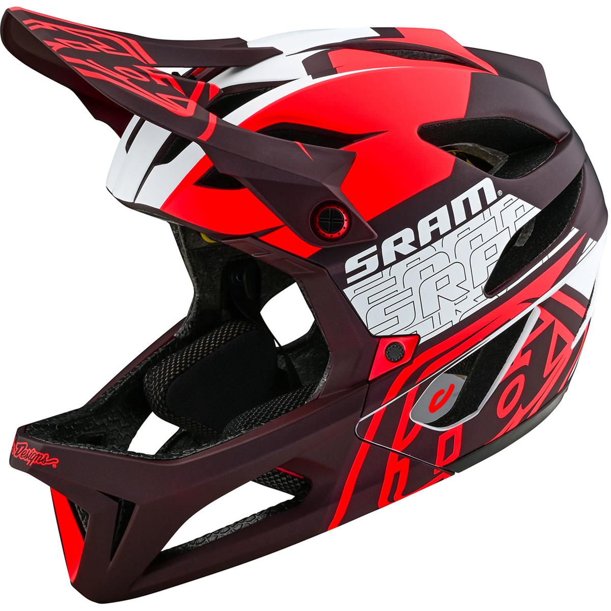 Troy Lee Designs Enduro MTB Helmet Stage MIPS Sram - Vector Red