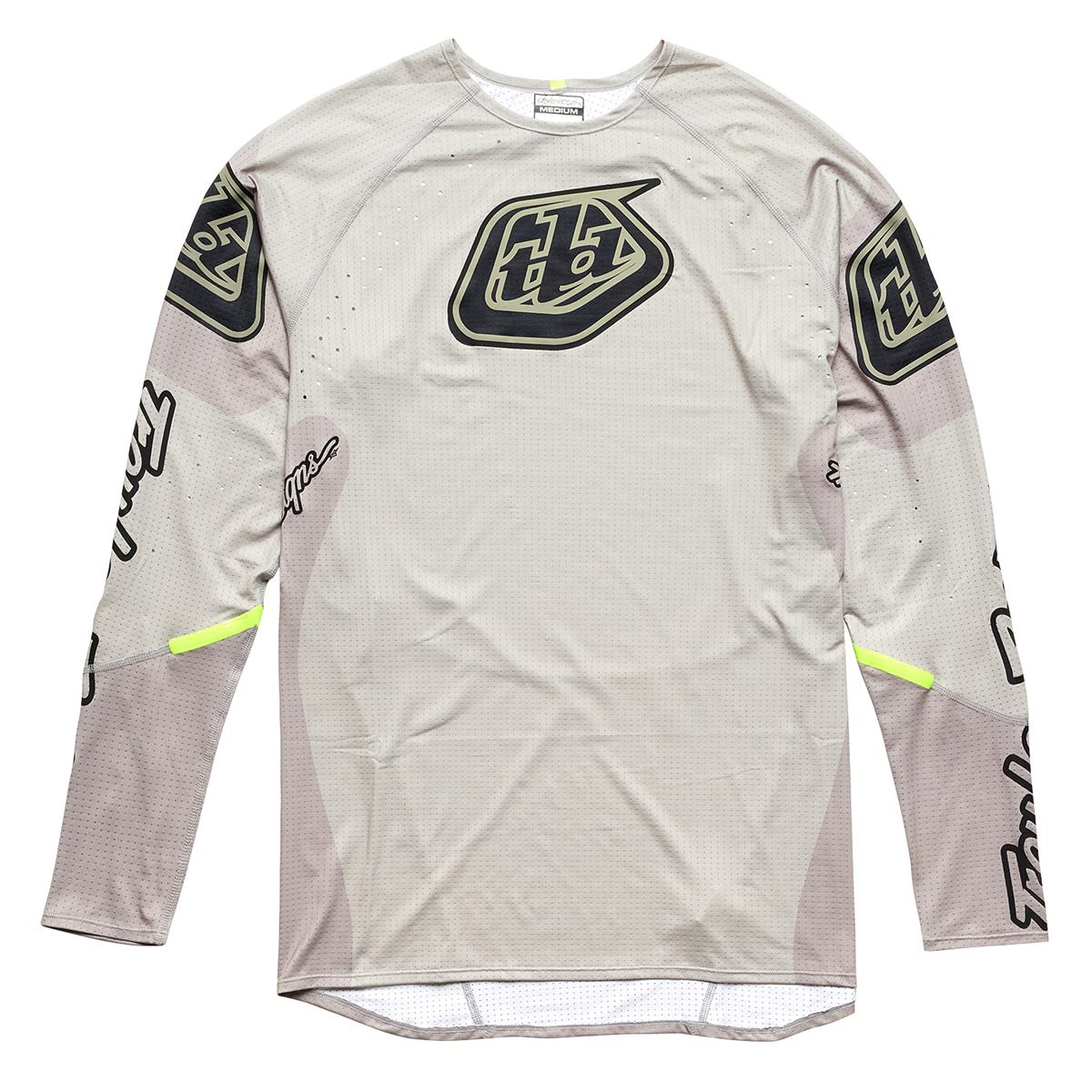 Troy Lee Designs Maillot VTT manches longues Sprint Ultra Sequence - Quarry