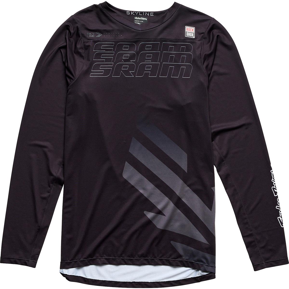 Troy Lee Designs Maillot VTT manches longues Skyline Sram - Eagle One Black