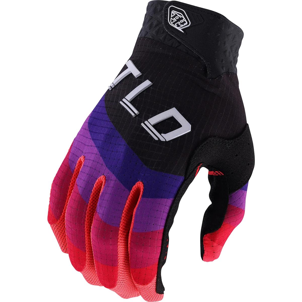 Troy Lee Designs Gloves Air Reverb - Black/Glo Red