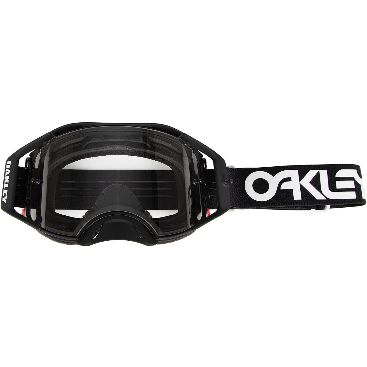 Oakley Goggle Airbrake MX Black/White B1B - Clear