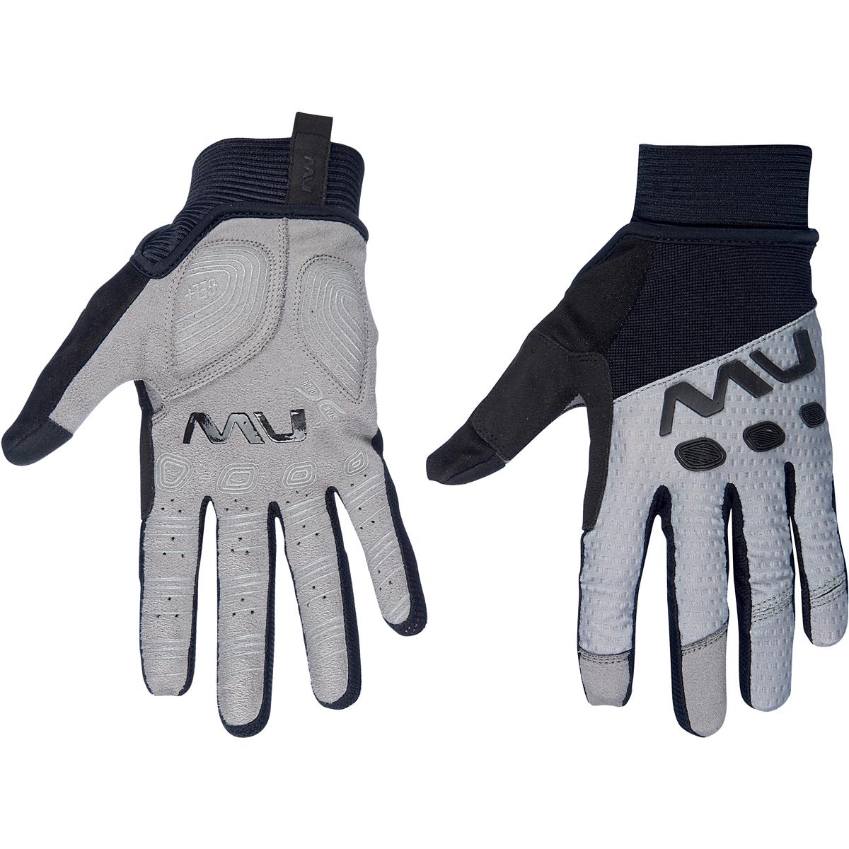 Northwave MTB-Handschuhe Spider Grau/Schwarz