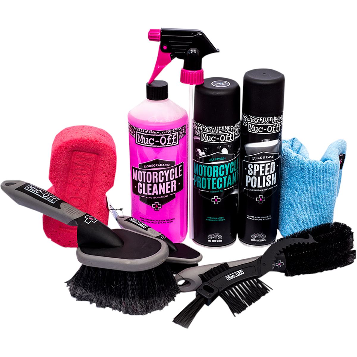 Muc-Off Bike Cleaner Ultimate Moto Kit 9 pieces, incl. Tool box