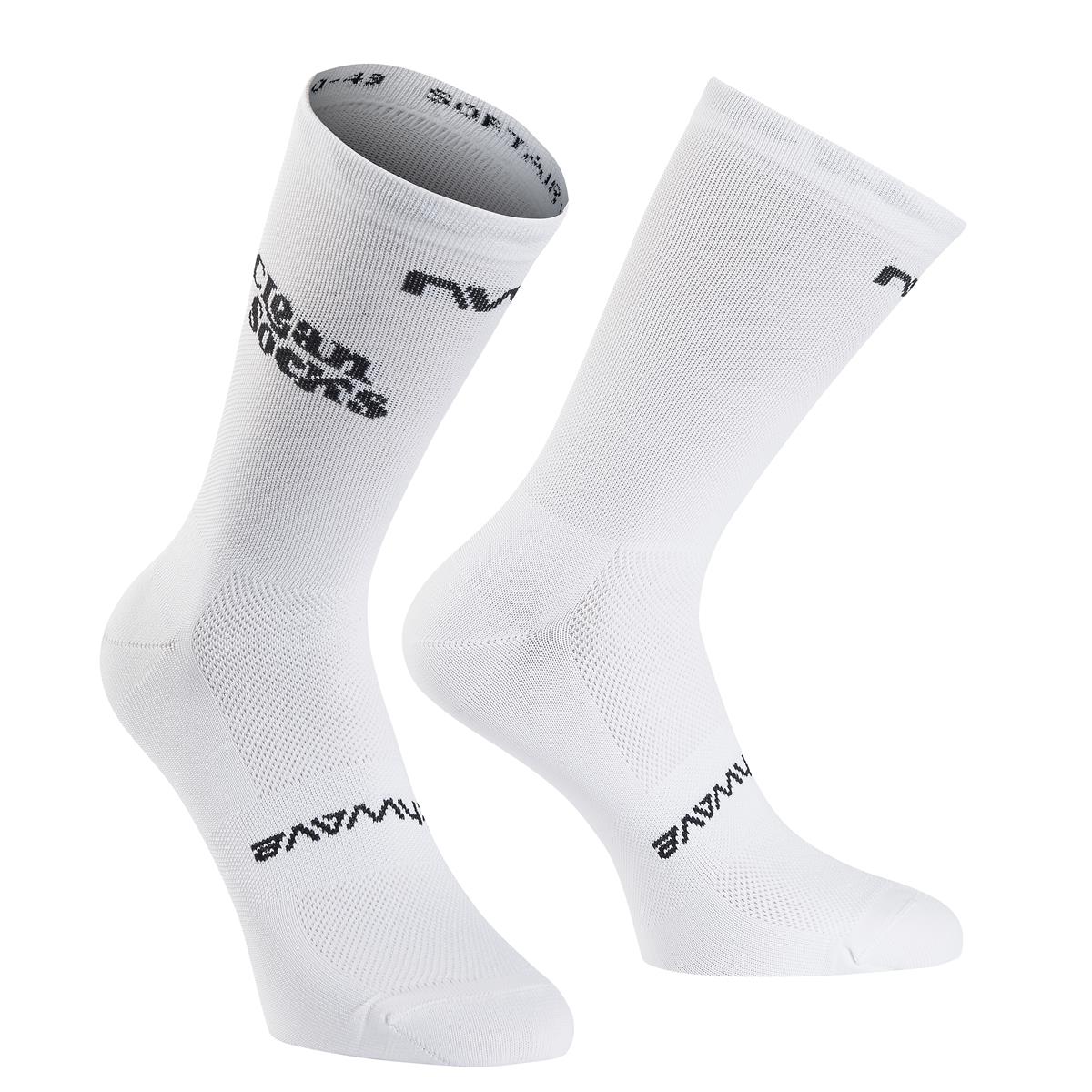 Northwave Chaussettes Clean Blanc