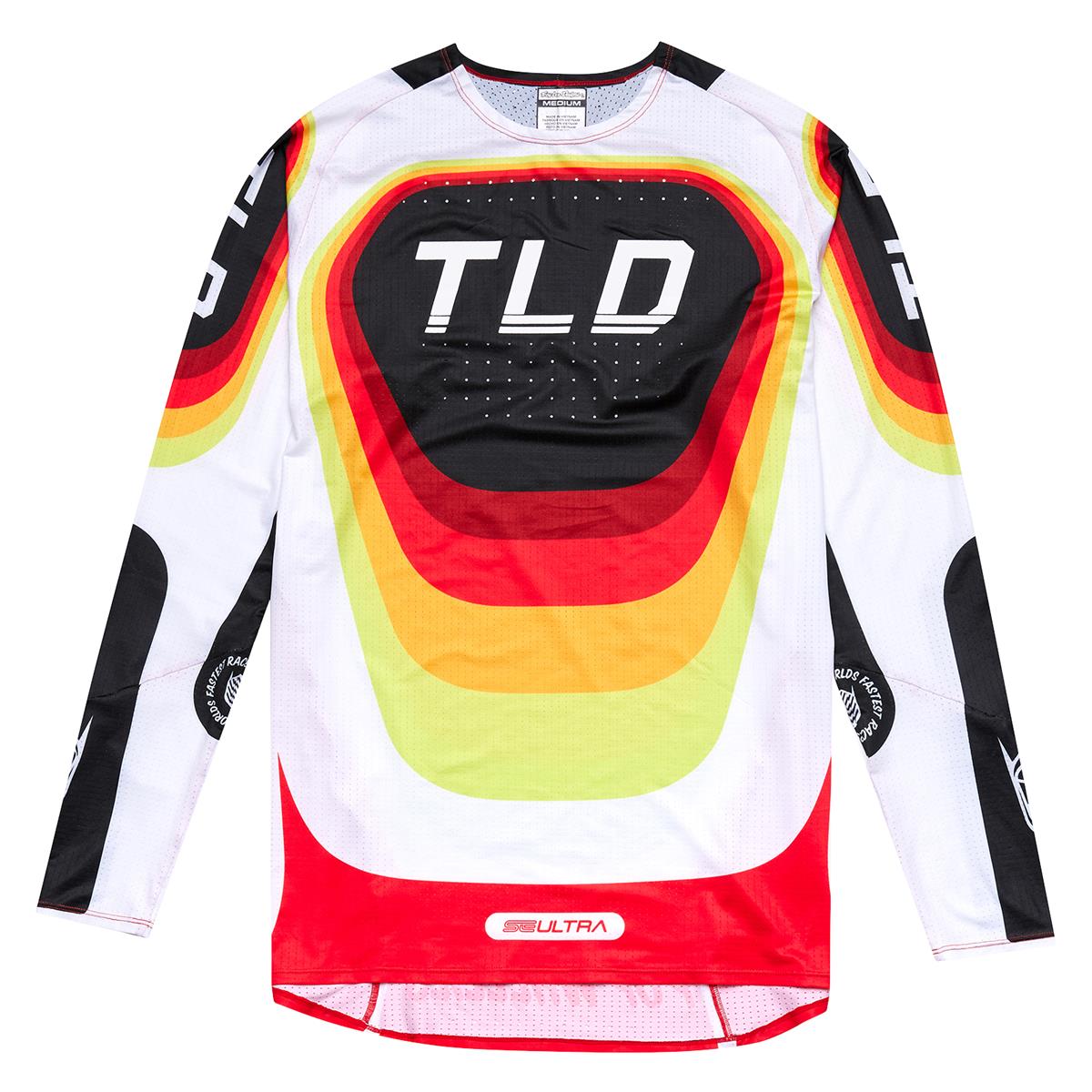 Troy Lee Designs Maillots MX SE Ultra Reverb - Rouge/Blanc