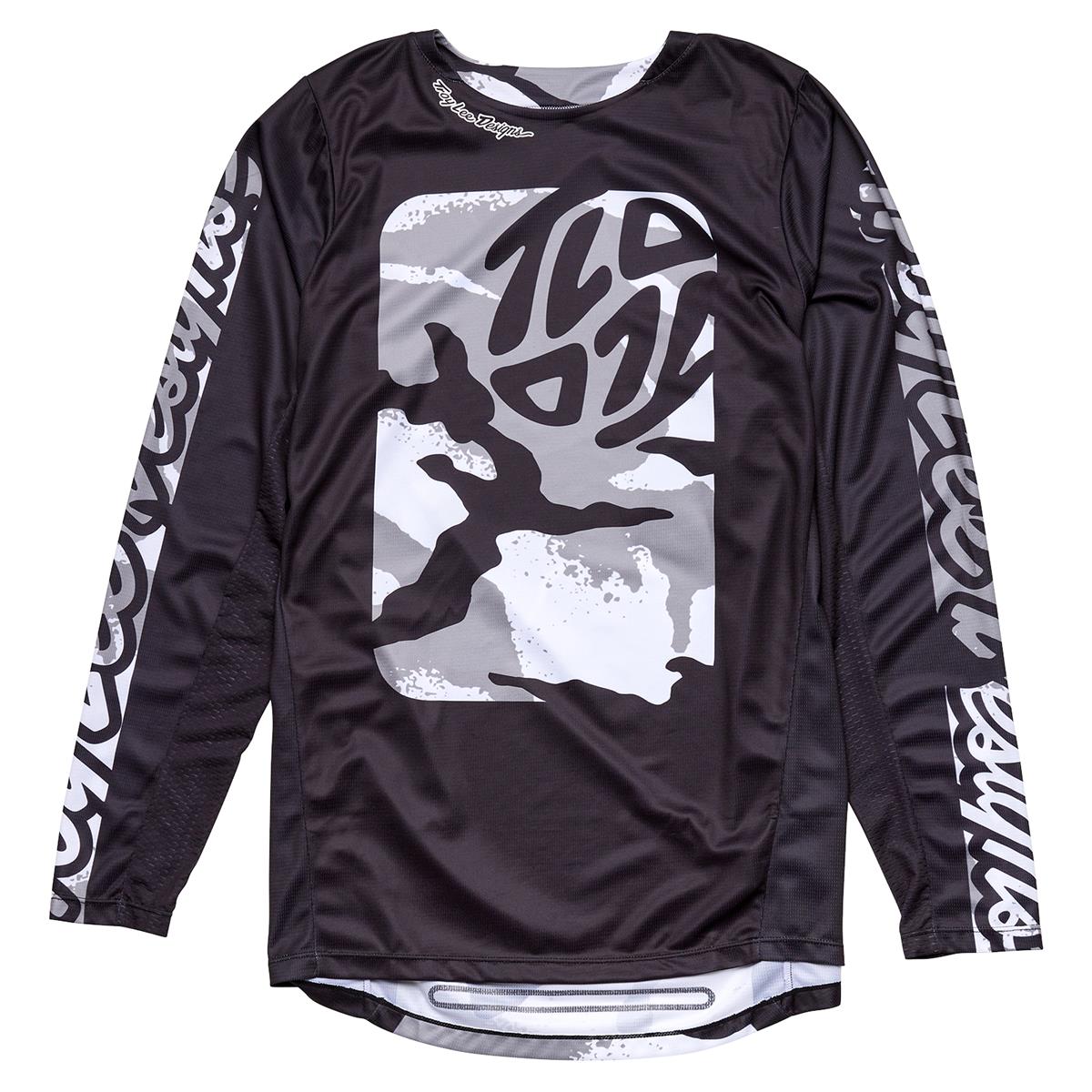Troy Lee Designs Maillots MX GP Pro Boxed In - Noir/Blanc