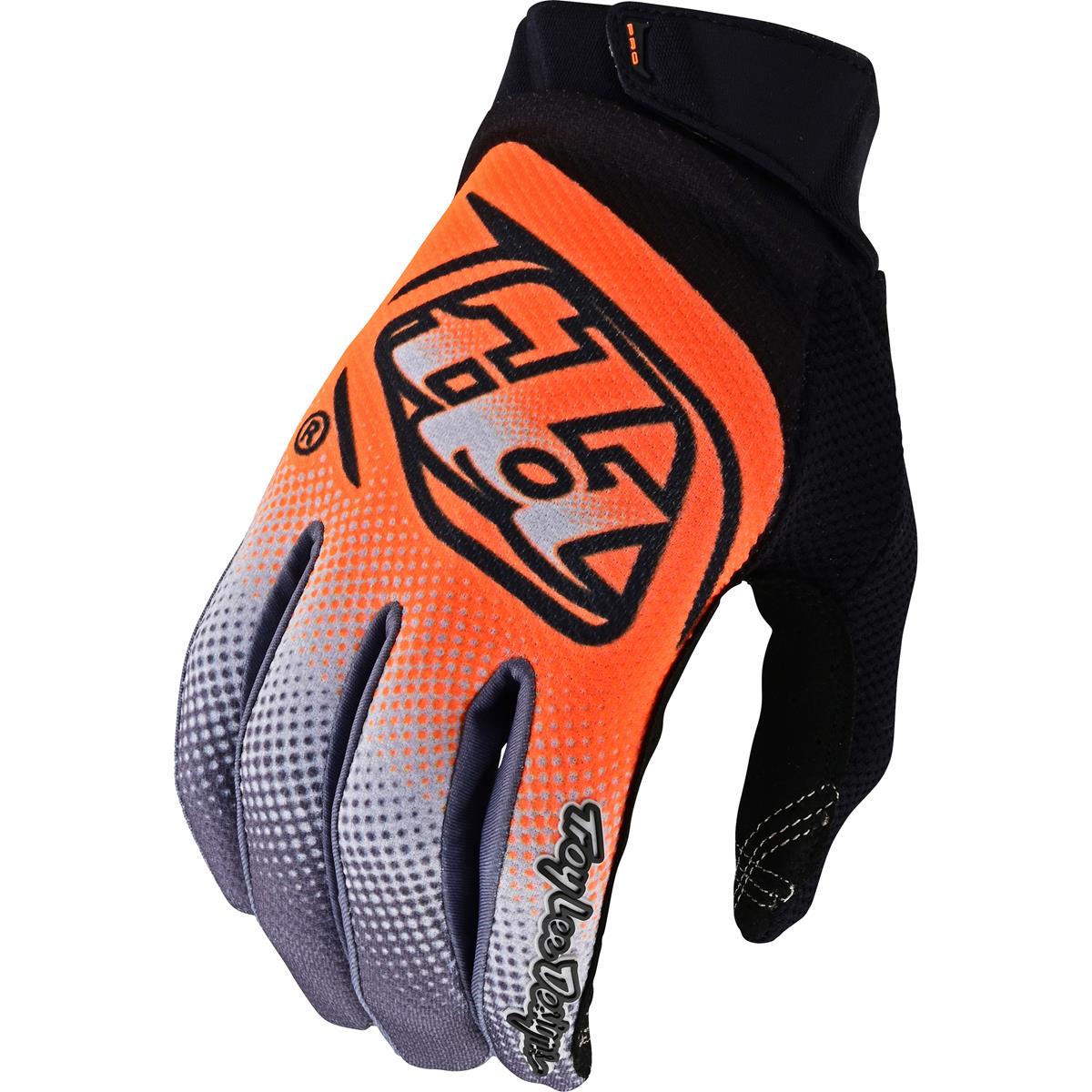 Troy Lee Designs Gloves GP Pro Bands - Neo Orange/Gray
