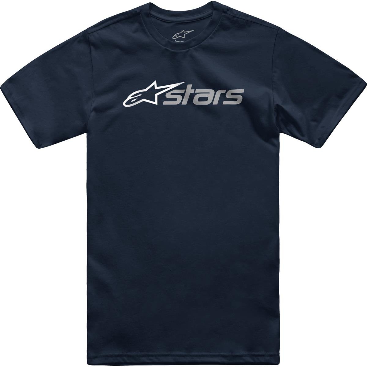 Alpinestars T-Shirt Blaze 2.0 Navy/Blanc/Gris