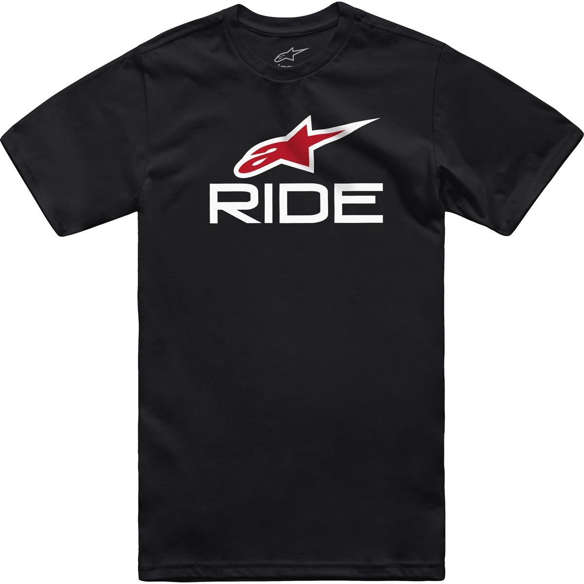 Alpinestars T-Shirt Ride 4.0 Noir/Blanc/Rouge