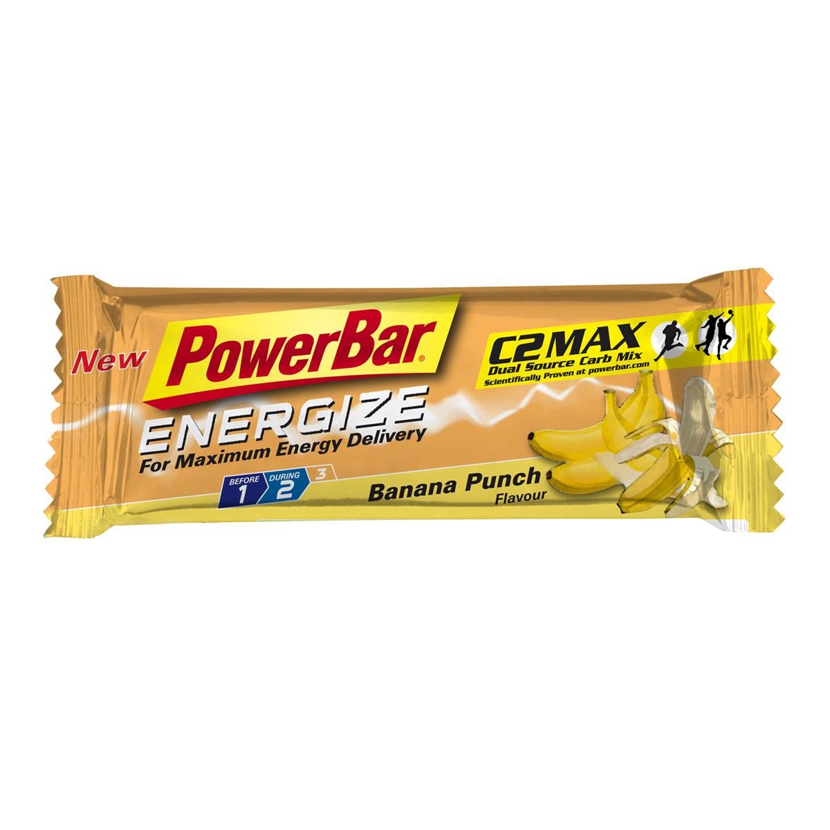 Lebensmittel/Fanartikel/Medien-Essen & Getränke - PowerBar Energize Riegel Banana-Punch, 55g