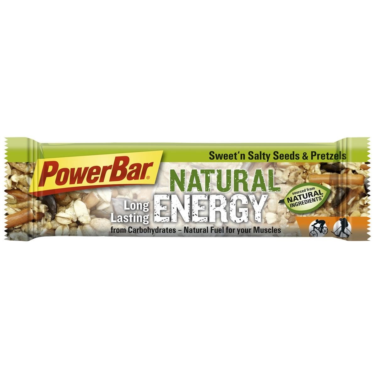Lebensmittel/Fanartikel/Medien-Essen & Getränke - PowerBar Natural Energy Riegel Sweet n Salty Seeds & Pretzels, 40g
