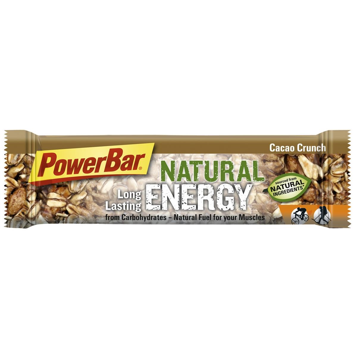 Lebensmittel/Fanartikel/Medien-Essen & Getränke - PowerBar Natural Energy Riegel Cacao Crunch, 40g