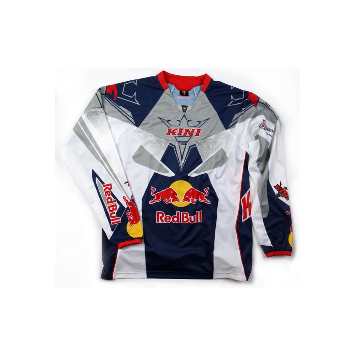Motocross/MTB Bekleidung-MX Jersey - Kini Red Bull Jersey Competition White/Blue