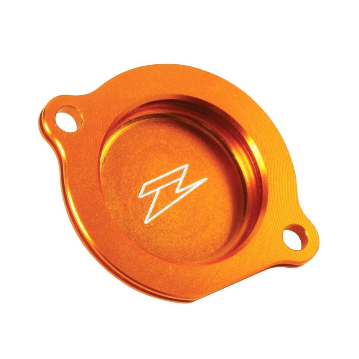 Zeta Oil Filter Cover  KTM SX-F 250/350/450, EXC 250/350/450/500, Freeride RR 250/350, Orange