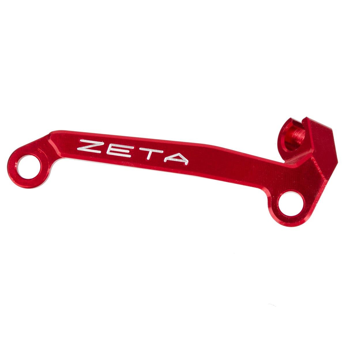 Zeta Kupplungszug-Halterung  Rot, Honda CRF 250 04-09