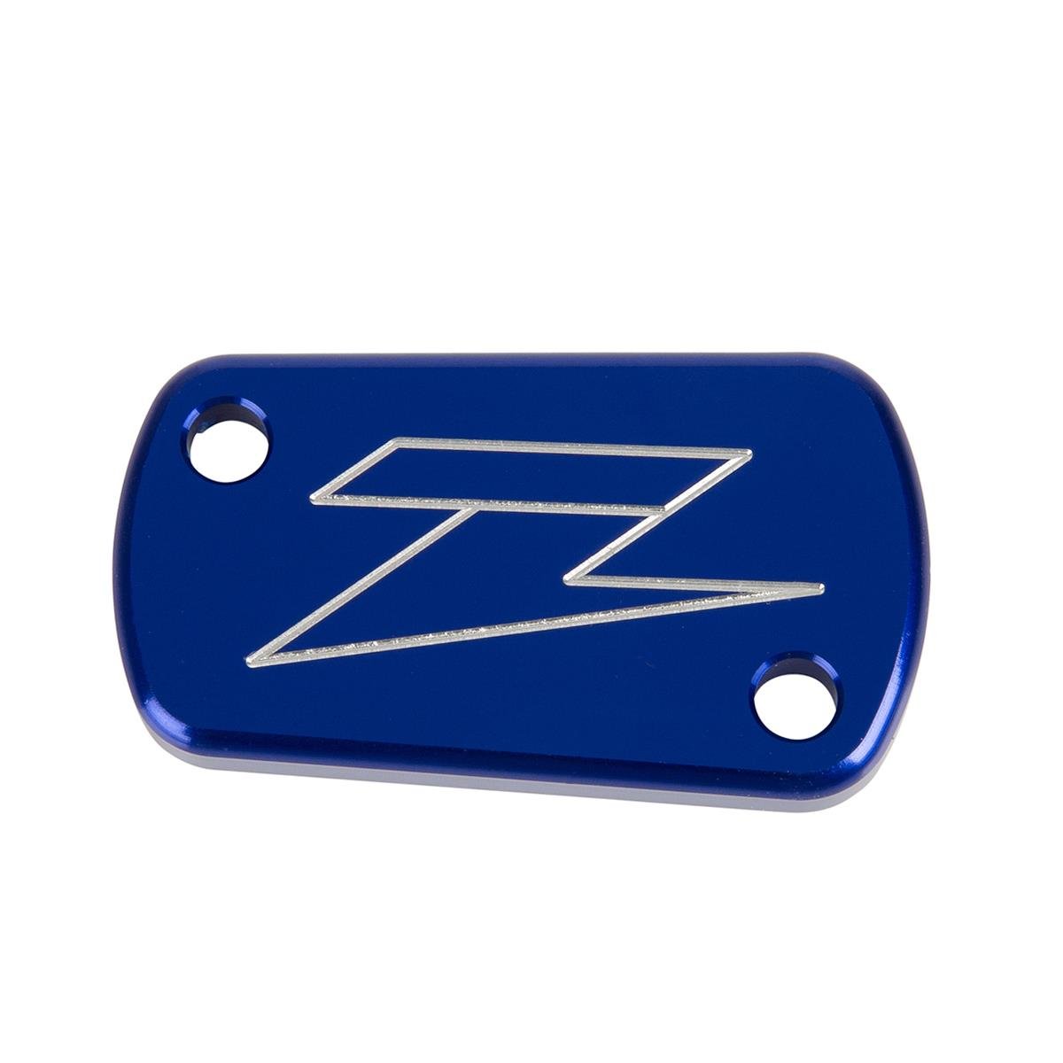 Zeta Cover  For Brake Reservoirs, rear, Blue, Kawasaki KX 125/250, KXF 250/450, Suzuki RM 125/250,