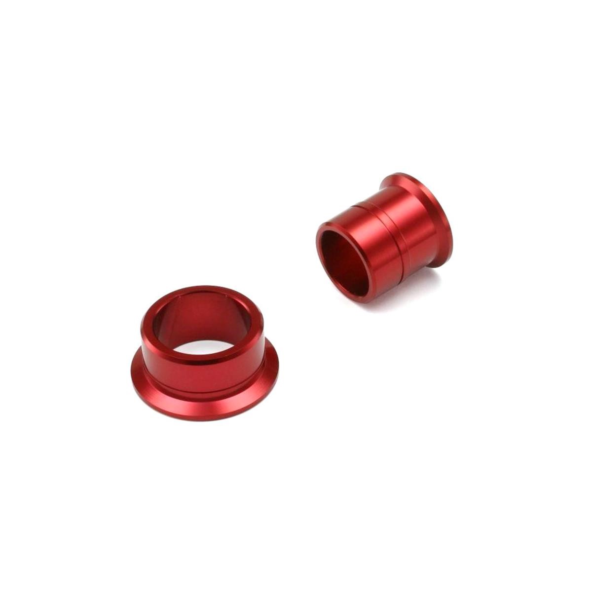 Zeta Wheel Spacers  Front, Red, Yamaha YZ 125/250, YZF 250/450