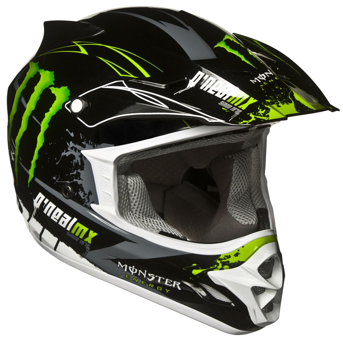 Motocross/MTB Schutzbekleidung-MX Helme - O Neal Helm 709R Monster Tim Ferry Replica