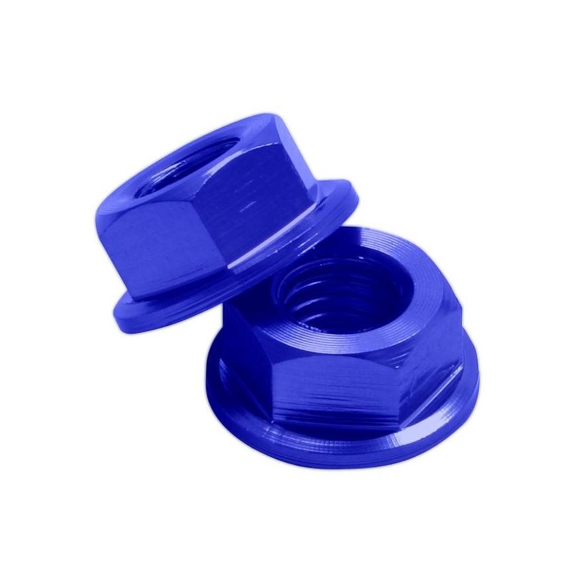 DRC Aluminium Nut  M6, Blue, 4 Pack
