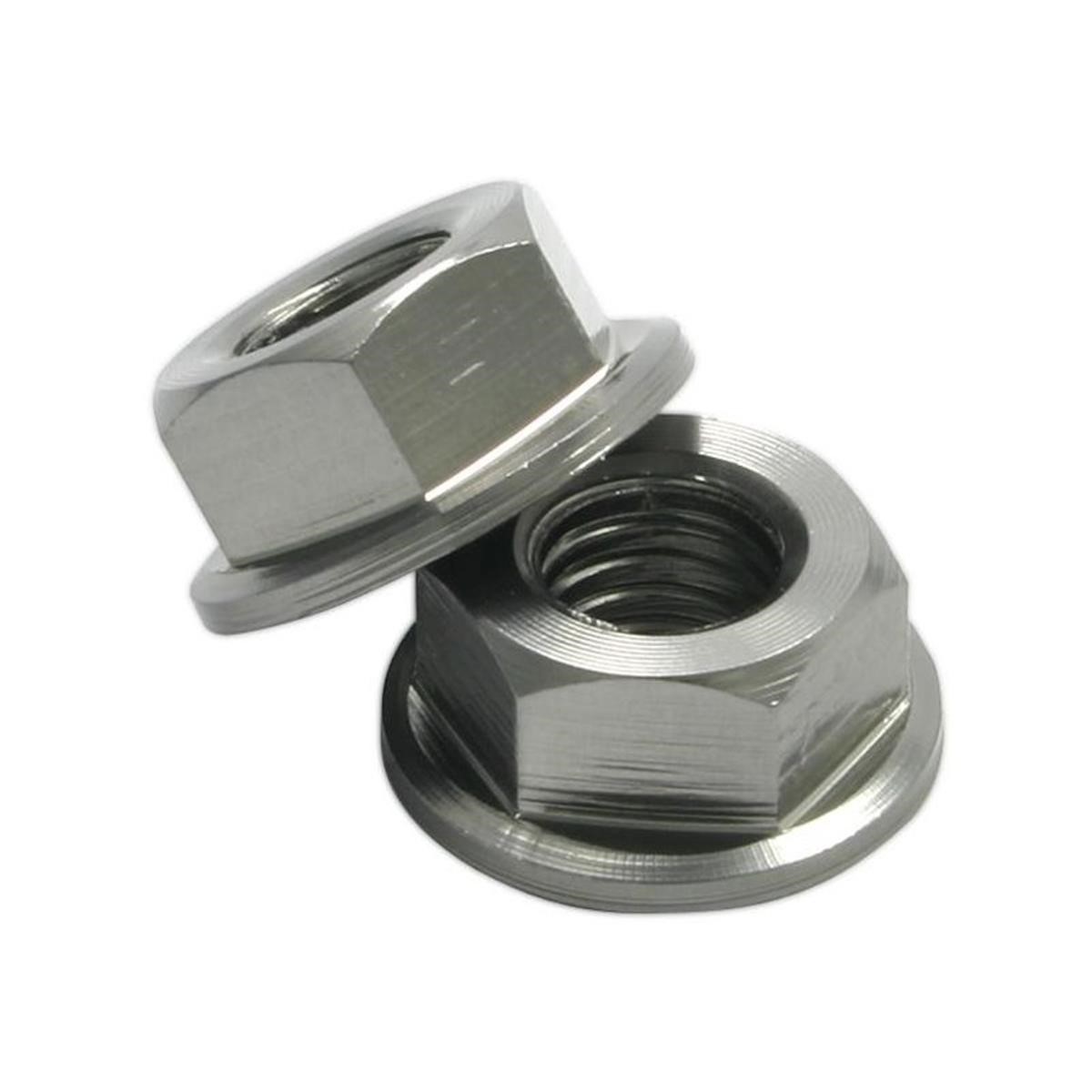DRC Aluminium Nut  M6, Titanium, 4-Pack