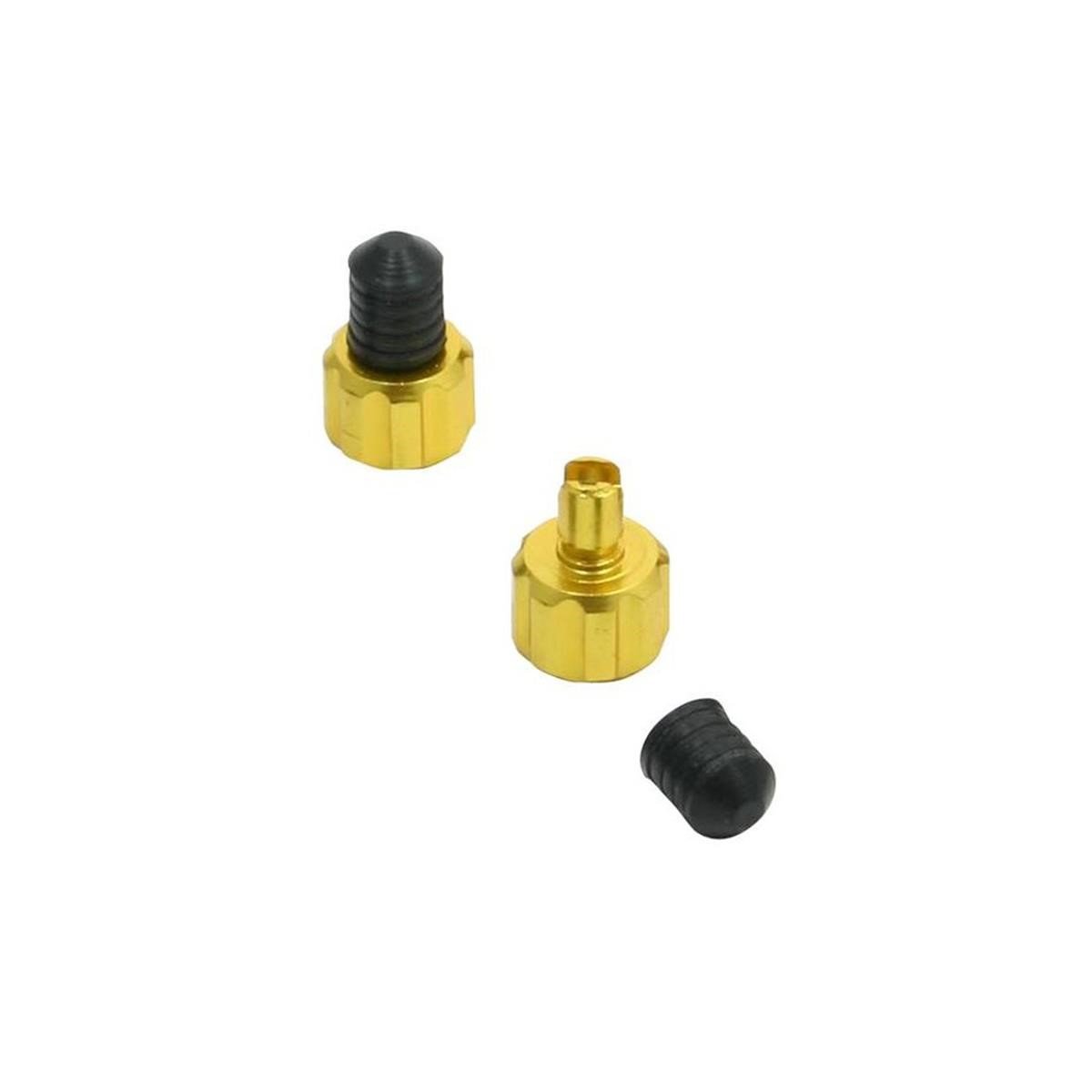DRC Air Valve Caps  Gold, with wrench