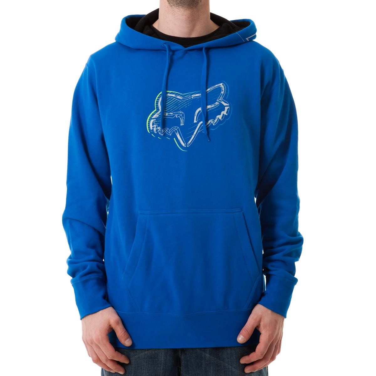 Freizeit/Streetwear Bekleidung-Hoodies - Fox Hoody Moonlight Blue