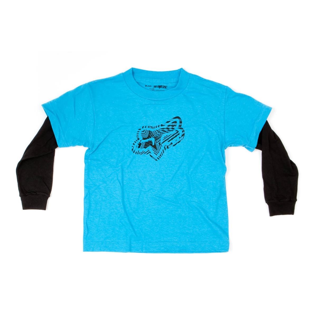 Freizeit/Streetwear Bekleidung-Pullover/Longsleeves - Fox Kids Langarmshirt Spike Vortex Electric Blue