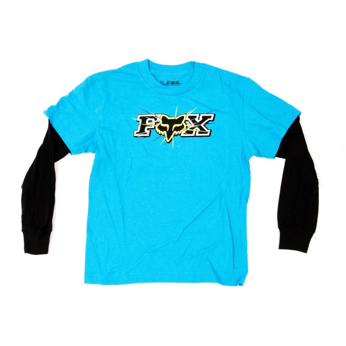 Freizeit/Streetwear Bekleidung-Pullover/Longsleeves - Fox Kids Langarmshirt Trinidad Electric Blue