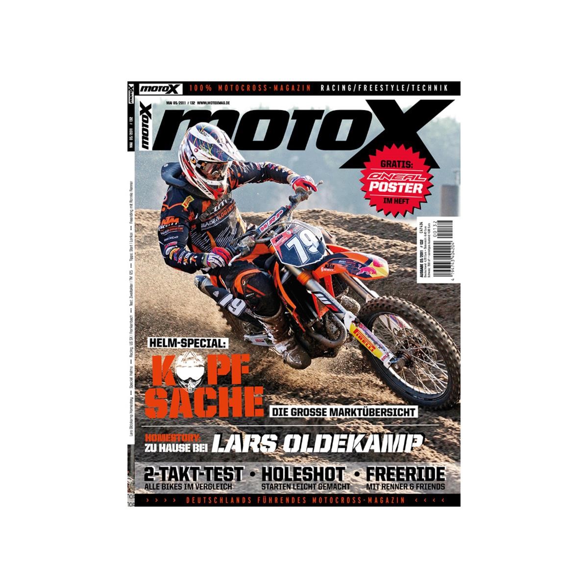 Lebensmittel/Fanartikel/Medien-Zeitschriften/Magazine/Kalender - Magazin MotoX Ausgabe 05/2011