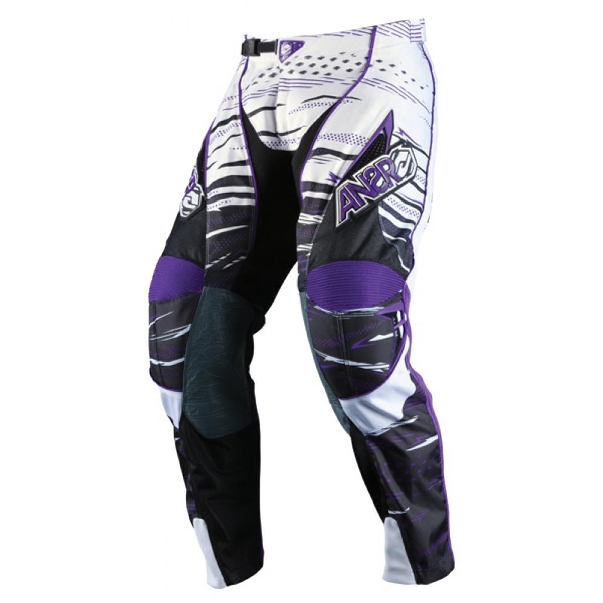 Motocross/MTB Bekleidung-MX Fahrerhose - Answer Racing Fahrerhose JSC Haze Purple/White -Limited Edition-